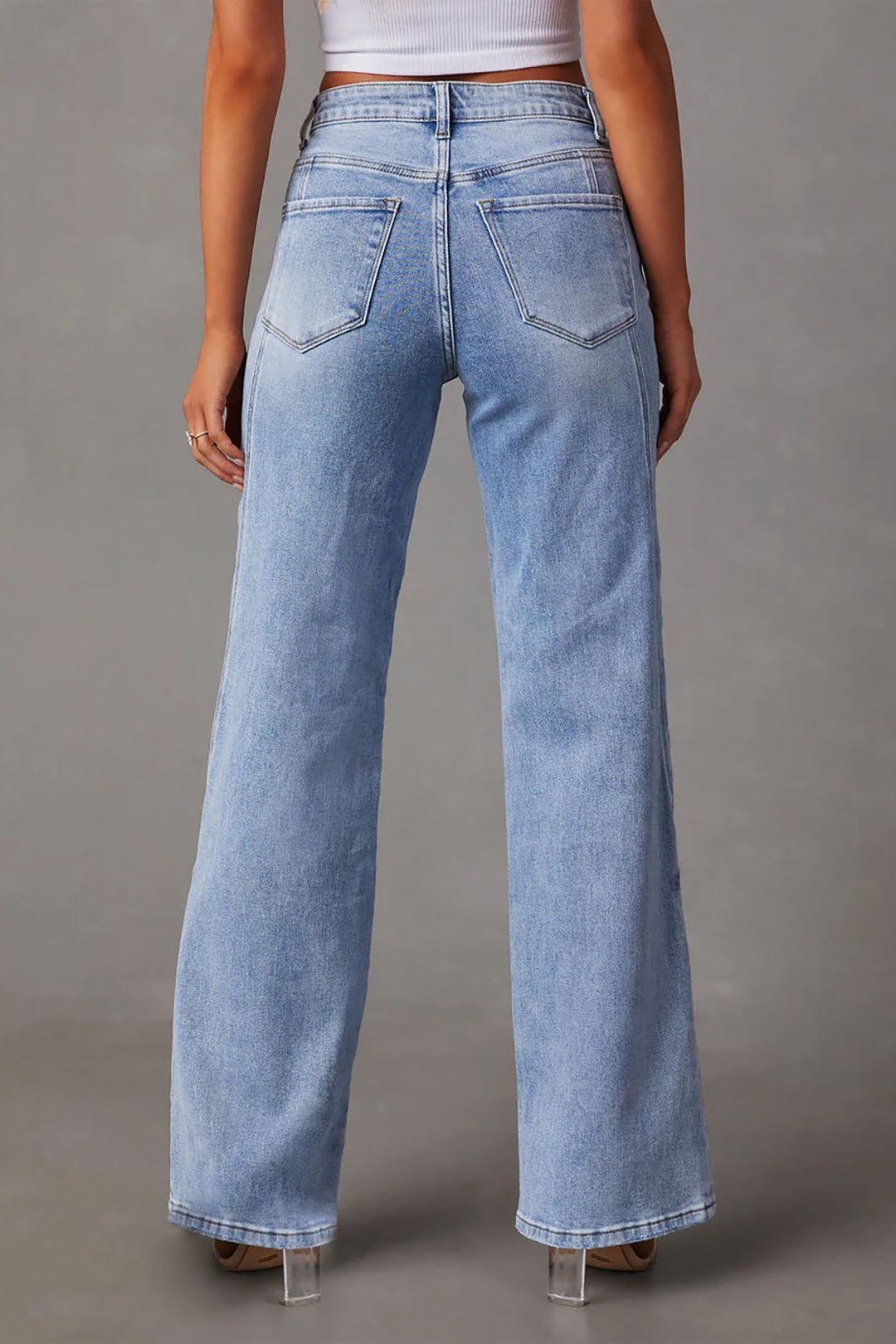 Urban-Chic-Jeans mit Fade-Effekt