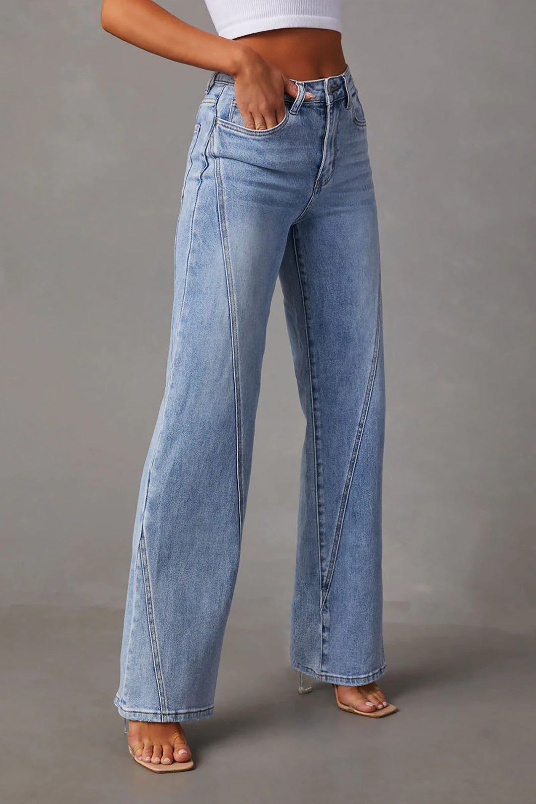 Urban-Chic-Jeans mit Fade-Effekt