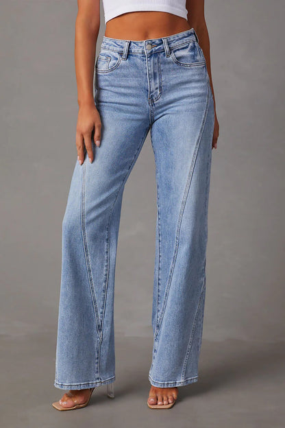 Urban-Chic-Jeans mit Fade-Effekt